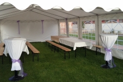 šator 5x10 unutrašnjost priprema 3