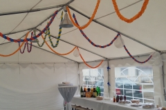 šator unutrašnjost dekoracija