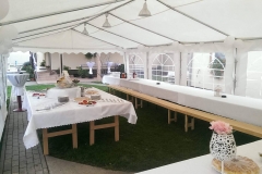 šator 5x10 unutrašnjost